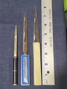 Vtg Lot Of 3 Letter Opener Knife Mixed Lot FFA Countrywide Unbranded - Picture 1 of 10