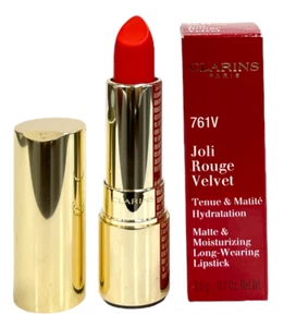 Clarins Joli Rouge Velvet Matte & Moisturizing Lipstick (3.5g/0.1Oz) YOU PICK! - Picture 1 of 27