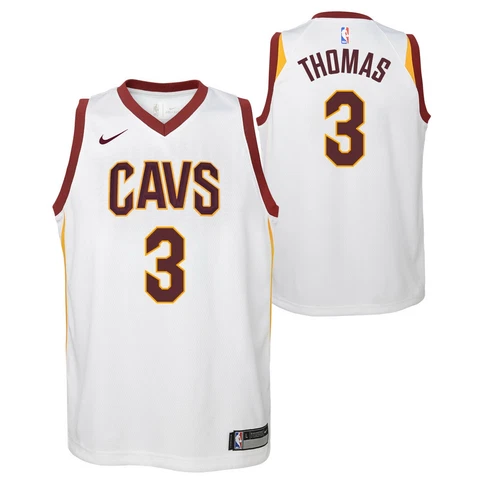 Isaiah Thomas Cleveland Cavaliers NBA Nike Youth White Association Swingman Cover
