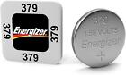 2X Energizer Uhren-Knopfzelle  379 1,55 Volt 1Er Blister Silberoxid Sr63 - D379