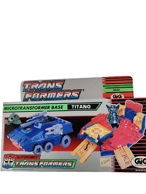 Transformers Autorobot Microtransformers Base Titano 1988 - Immagine 1 di 4