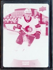2021-22 Upper Deck MVP Printing Plates Magenta #236 Shane Pinto 1/1 *S504