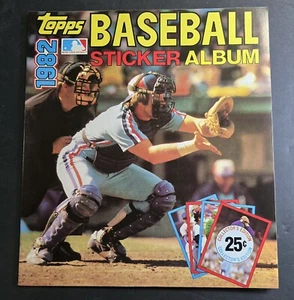 1982 Topps Baseball Sticker Album Never Used Empty Gary Carter Vintage MLB - Picture 1 of 3