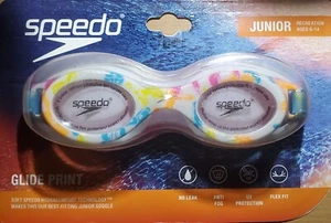 Speedo Junior Schwimmbrille Glide Print - Pink - Bild 1 von 1