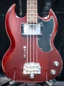 Gibson EB-0-Cherry 1970-1972 Vintage Bass Guitar - Picture 1 of 11