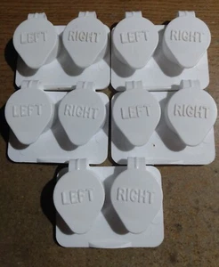 5 Pack Contact Lens Case Box Contact Lens Case White Box Holder - Picture 1 of 2