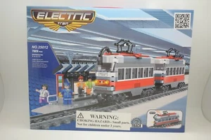 AUS25012 IMEX ELECTRIC DELUXE TRAIN SET 765 PCS BULLET PASSENGER TRAIN W/STATION - Picture 1 of 8