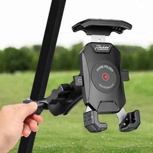Roykaw Golf Cart Phone Mount Holder Golf Carts, ATV, UTV,  Fits 4.7"-6.8" Phones - Picture 1 of 8