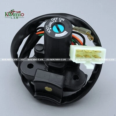 Juego de llaves de bloqueo de interruptor de encendido aptas para Kawasaki ZZR400 Ninja ZX6R ZX-7R ZX750 ZX9R Foto 1 de 4