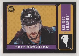 2018-19 Upper Deck O-Pee-Chee Update Black /100 Erik Karlsson #610