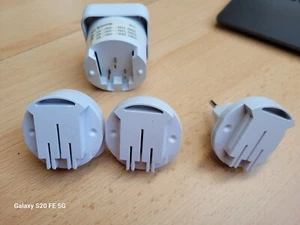 Vivanco Steckdosen Adapter Reiseadapter Set für Schweiz Italien Großbritannien - Bild 1 von 5
