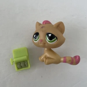 LPS Littlest Pet Shop Authentic #552 Exclusive Valentine Pink Tabby 2006 - Picture 1 of 3