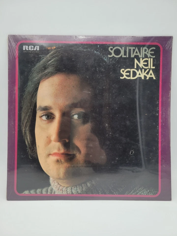 Neil Sedaka Solitaire Vinyl 12" Vinyl Record 33 RPM (ORIGINAL) BRAND NEW SEALED - Image 1 of 1