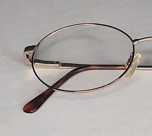 New Savvy Eyes Savvy 88 Yellow Gold/ Demi Amber Eyeglass Frame 51/20/140 - Picture 1 of 6