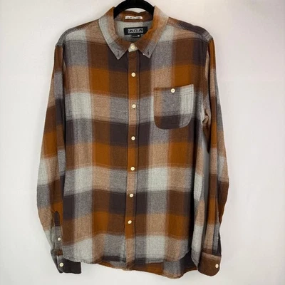 Ezekiel Flannel Button Down Shirt Size M - Image 1 of 4