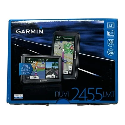 Garmin Nuvi 2455LMT GPS Portable Navigator 4.3" Wide-screen LCD Display  - Image 1 of 4