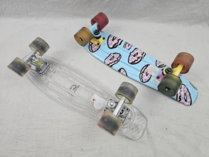 2 17" SKATEBOARDS KRYPTONICS TORPEDO CIPTON W/ LIGHT UP WHEELS - Picture 1 of 7