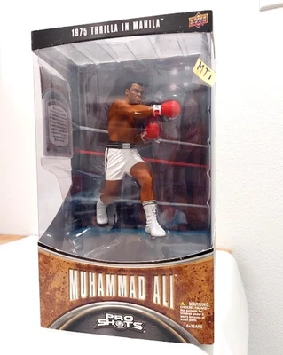 Muhammad Ali Pro Shots Upper Deck Limited Edition Figurine 1975 TRILLA MANILA - Image 1 of 4