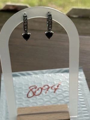 Dangle Earrings Bomb Party Fashion Jewelry Chic RBP Hematite P - Image 1 of 4