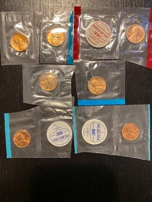 Lincoln Memorial P, D, S Uncirculated Cent Assortment - Image 1 of 4