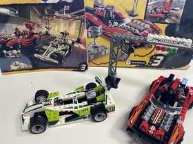 LEGO World Racers Race 3 8898 Complete Set w/ Minifigures, box and instructions 