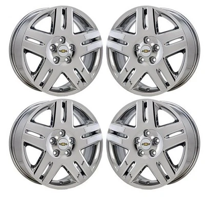 Llantas Chevrolet Impala PVD cromadas brillantes 17" OEM 5071 2006-2013 de fábrica Foto 1 de 3