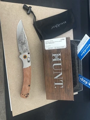 Benchmade 15085-2202 Mini Crooked River Artist Series- Whitetail Deer - Image 1 of 4