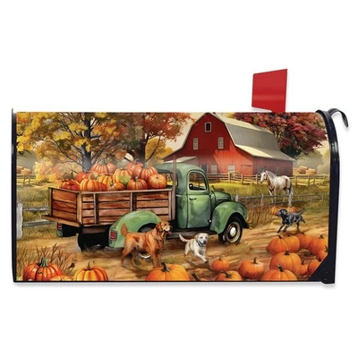 Briarwood Lane Autumn Farm Mailbox Cover - Image 1 of 4
