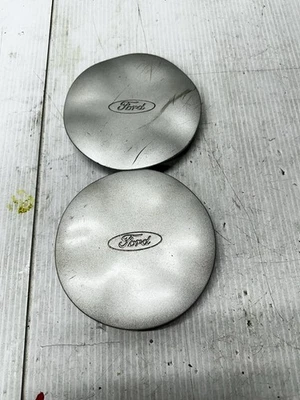 Paquete de 2 tapacubos tapacubos tapacubos Ford Taurus 96-99 F6DC-1A096-AA plateado pintado S3 Foto 1 de 4