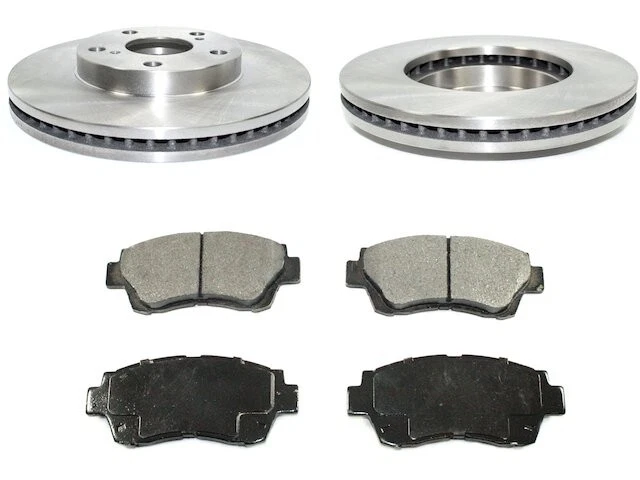 Front Brake Pad and Rotor Kit For 00-01 Toyota Camry 2.2L 4 Cyl DJ19Y7 Foto 1 de 1
