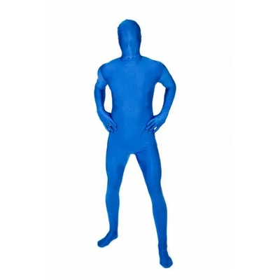 Disfraz Morphsuit azul adulto Foto 1 de 4