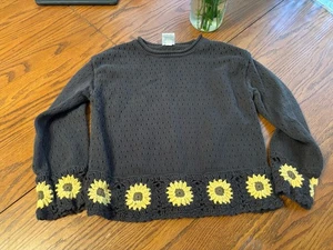Suéter Little Co Lauren Conrad Niñas 10 Pull Over Girasol Algodón Orgánico - Imagen 1 de 5