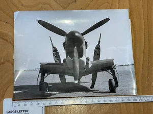 WW2 FAIREY FIREFLY ROYAL NAVY FIGHTER ORIGINAL PRESS PHOTO - Picture 1 of 2