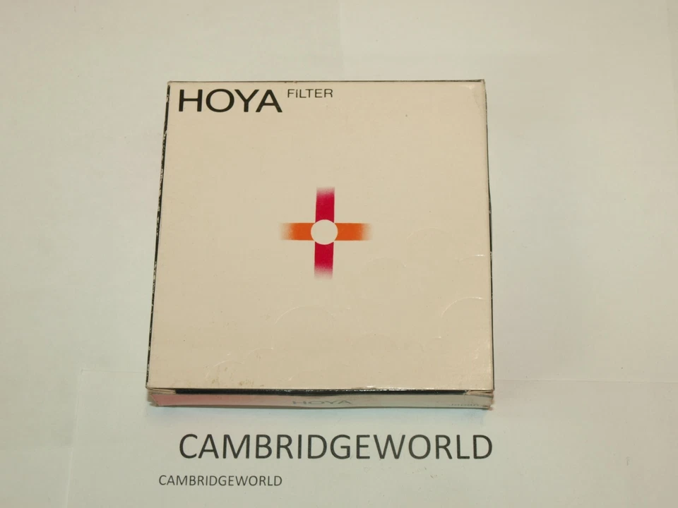 HOYA 49mm CROSS SCREEN SCREW in NEW OPTICAL GLASS FILTER with FILTER CASE - Image 1 of 1