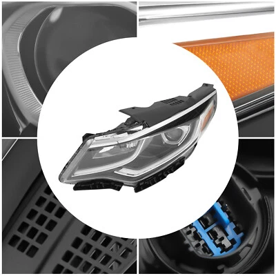 Left Driver Side Halogen Headlight w/LED DRL For Kia Optima 2019-2020 Headlamp - Image 1 of 4