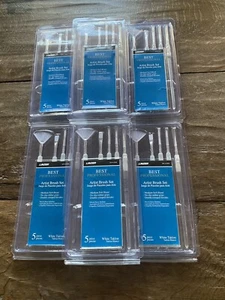 Linzer Best Professional Artist Paint Brush Lot NEW 6 Sets of 5 Brushes - Picture 1 of 3