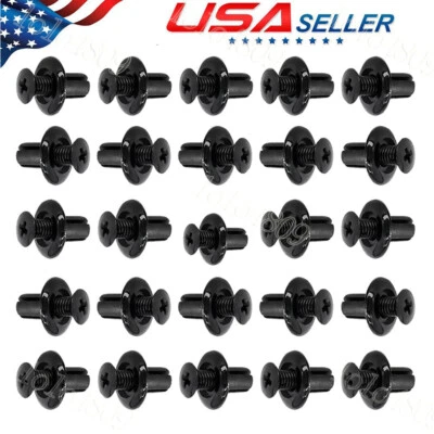 25x Fit For Hyundai Santa Fe Tucson Kia Universal Push Clip Retainer 86590-28000 Foto 1 de 4