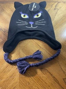 Walmart gruselige Katze Ohrenklappe Halloween Hut Einheitsgröße schwarz Kombi Alter: 12+ 155 - Bild 1 von 3