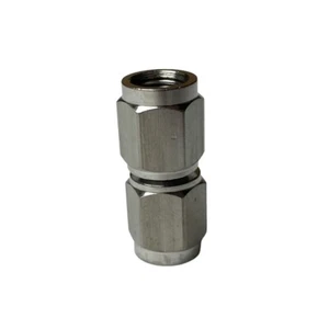 AN3 Female To 3AN Female Straight Swivel Adapter Brake Fitting Stainless - Picture 1 of 3