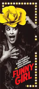 Funny Girl Lea Michele Ramin Karimloo 2023 Ad Flyer Broadway New York City NYC - Picture 1 of 5