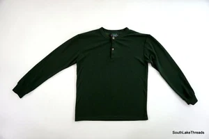 Vintage 80s Kenyon Polartec Men's Large Pullover Fleece Sweater Green Layering - Picture 1 of 8