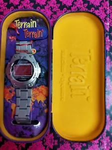 NEW - "TERRAIN INTERNATIONAL" QUARTZ-BATTERY DIGITAL WRISTWATCH - (GUARANTEED) - Picture 1 of 1