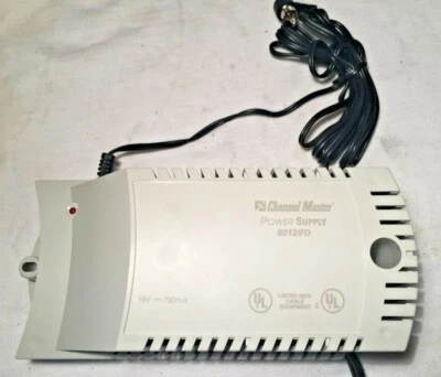 CHANNEL MASTER  POWER SUPPLY CM-8012IFD  - Image 1 of 4