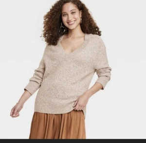 A New Day V Neck sweater - m - Picture 1 of 3