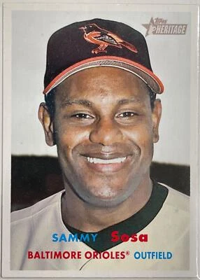 2006 Topps Heritage #60 Sammy Sosa - Image 1 of 2