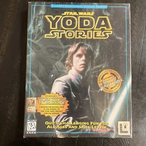 New SEALED 1997 LucasArts Yoda Stories Desktop Adventures Big Box PC -  Rare - Picture 1 of 10