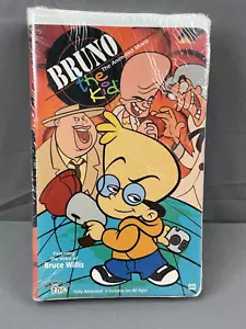 Bruno the Kid The Animated Movie VHS Featuring Voice of Bruce Willis 1997 New - Imagen 1 de 4