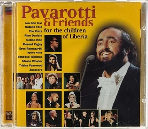 Pavarotti & Friends For The Children Of Liberia [CD 1998 London] Various Artists - Picture 1 of 4