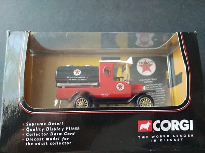 Texaco Modelo T Ford Tanker Texaco Petróleo Corgi MIN Foto 1 de 2