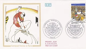 FRANCE 1986 FDC CARNAVAL VENISE A PARIS YT 2395 - Foto 1 di 1
